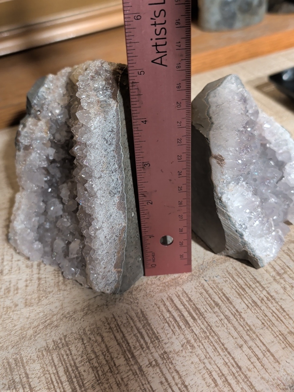 💲ON SALE!!!💲Pair of LRG (5LBS) Natural Brazilian Amethyst - Picture 12 of 16